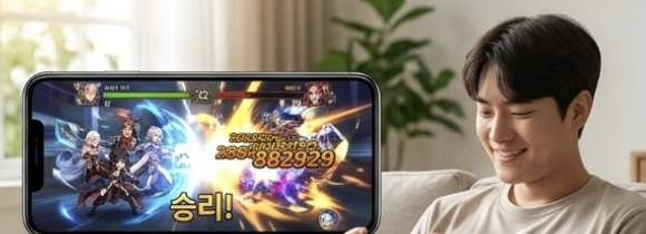 DX 각성자들 리세마라 성공 후 플레이 모습