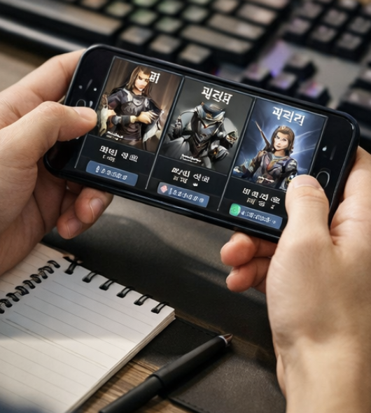 갓오브하이스쿨 체인지 티어표 공략에서 딜러 탱커 서포터 역할을 비교하는 실제형 이미지