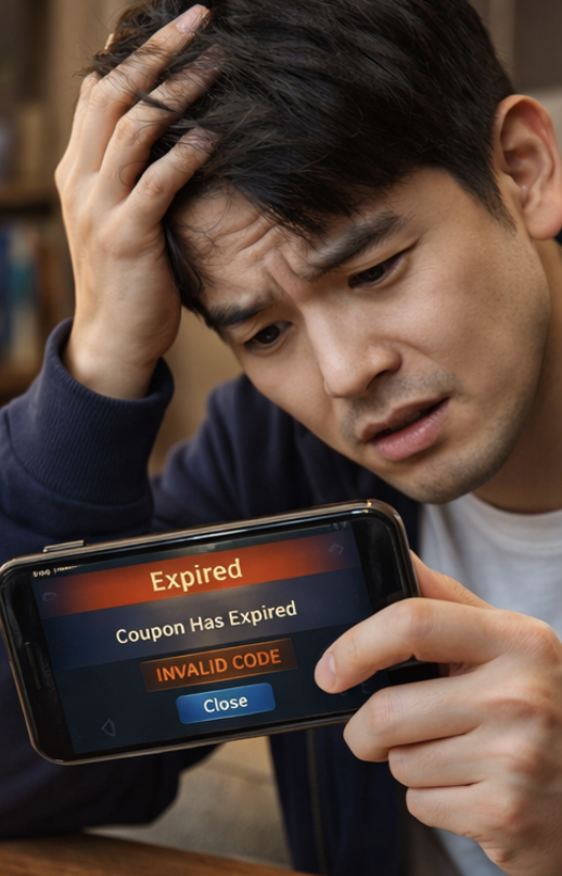 스톤에이지 키우기 쿠폰 만료와 등록 실수를 겪는 실제 후기형 이미지