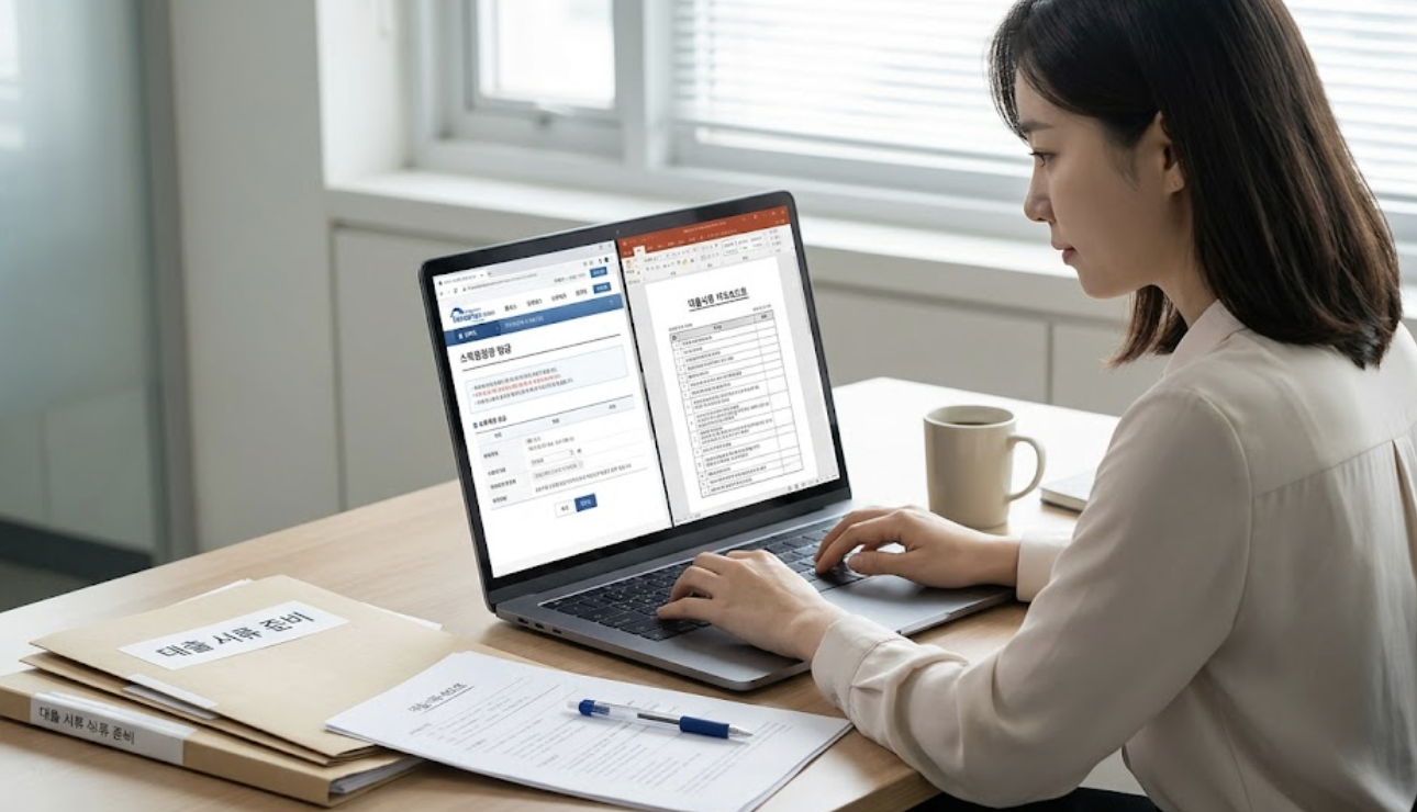 소득금액증명원 발급 전 홈택스와 대출 서류를 함께 확인