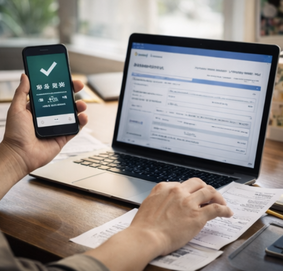 종합소득세 환급 조회를 위해 원천징수 내역과 영수증을 정리