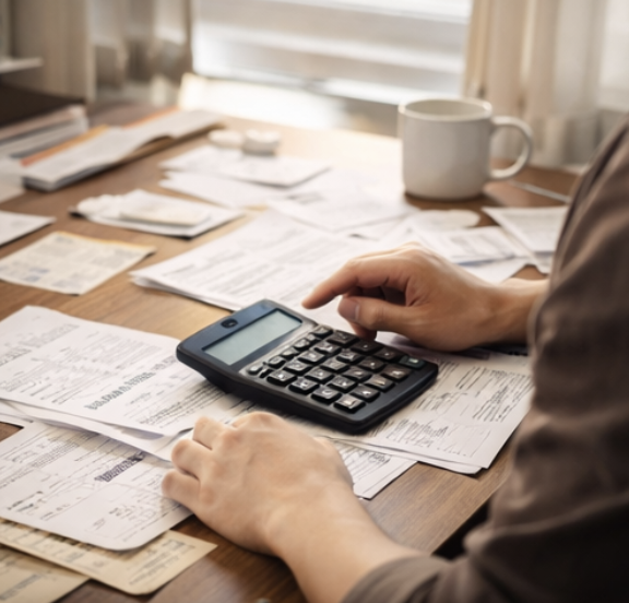 종합소득세 환급금 계산을 위해 공제 자료와 필요경비를 정리