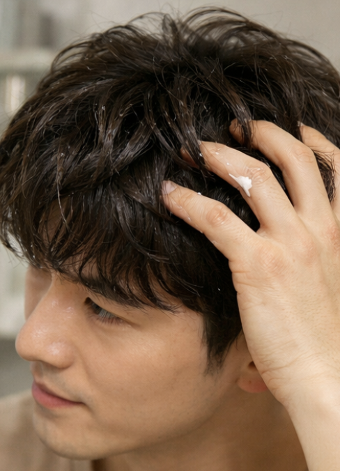 쉐도우펌 남자 손질과 남자 쉐도우펌 관리 흐름