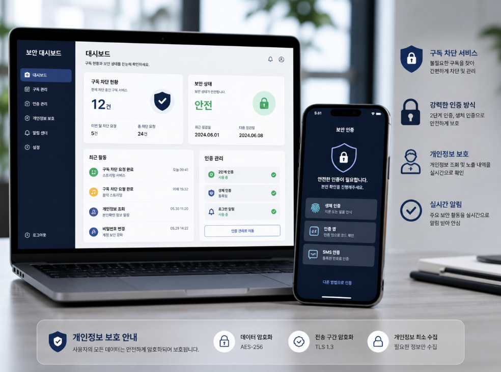 엠세이퍼 해지 후에도 개인정보 보호 점검이 필요한 상황