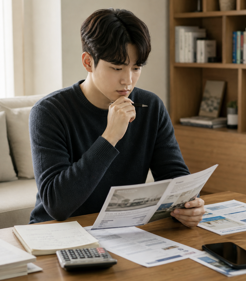 청년도약계좌 가입 조건과 유지 기간을 차분히 검토하는 청년