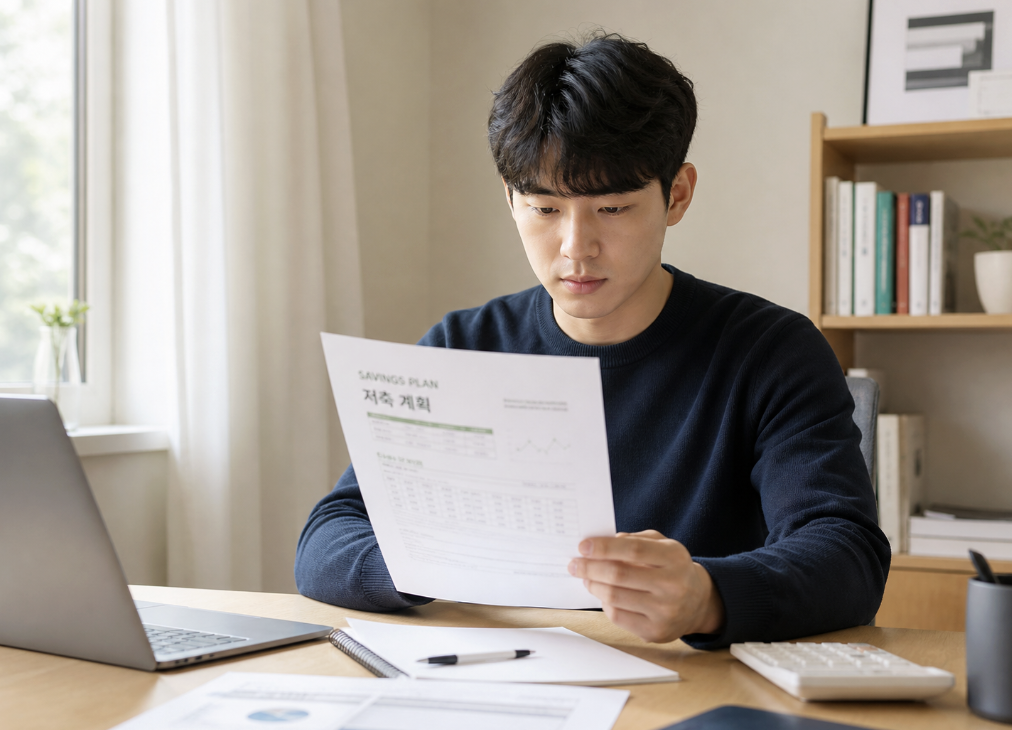 청년희망적금 2026 관련 정보를 노트와 화면으로 비교
