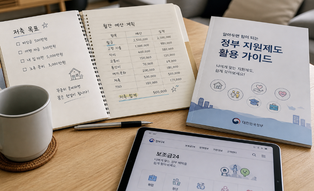 청년내일저축계좌 교육 관련 오해와 기준을 비교하며 화면을 확인