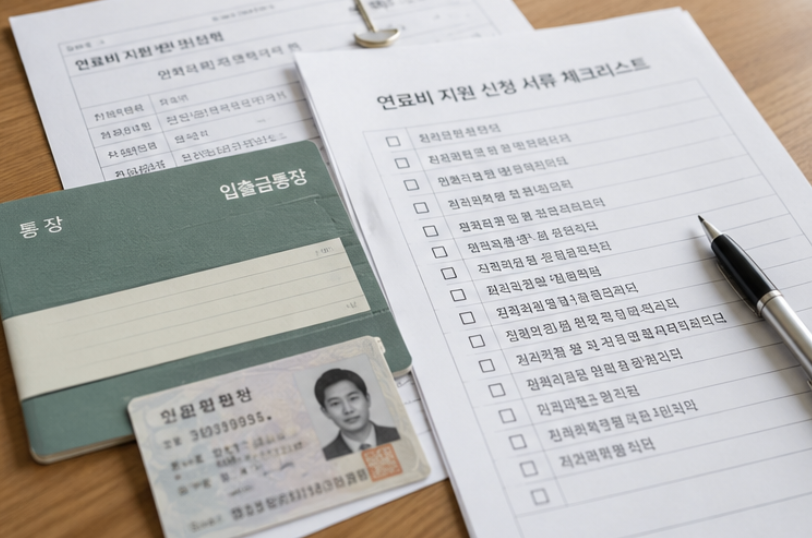 유가지원금 신청 후 지급 방식과 활용 기준을 비교하는 이미지