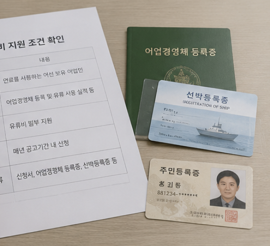 2차 유가지원금 대상조회 서류와 신청 일정을 함께 비교하는 장면