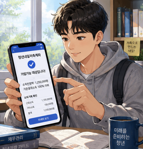 2026 청년미래적금 대학생 조건을 무소득 재학생, 알바 대학생, 휴학생, 군복무 후 복학생, 졸업예정자로 나눈 가입 확인 체크리스트