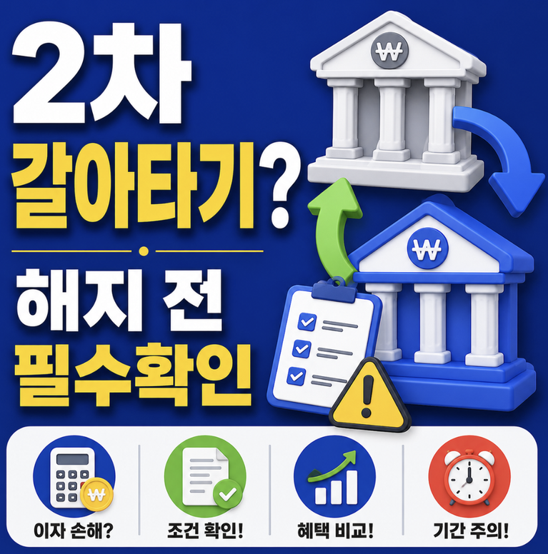 청년미래적금 2차 갈아타기는 청년도약계좌 연계가입 여부가 먼저!
