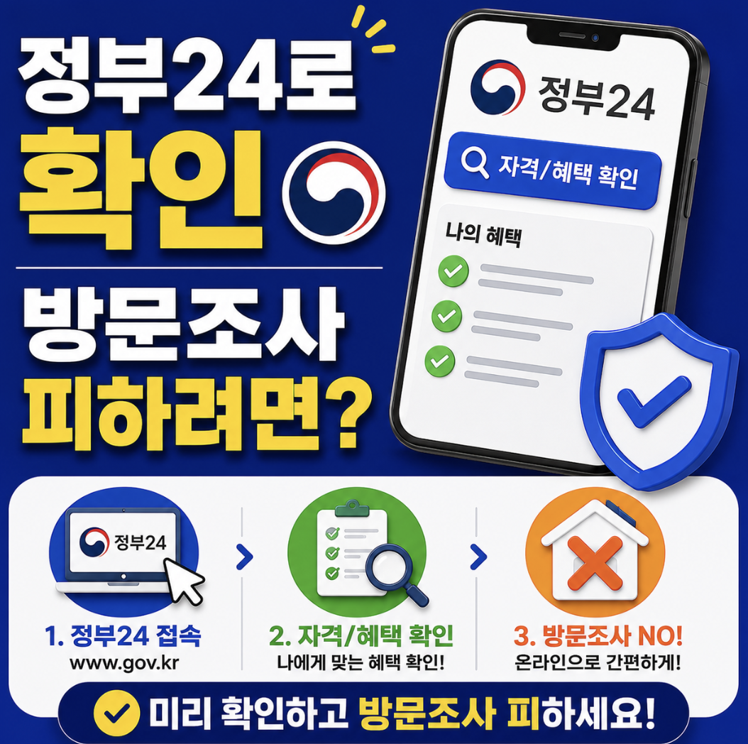 정부 24 주민등록 사실조사 방법, 앱에서 누르는 순서보다 주민등록지 확인이 먼저입니다